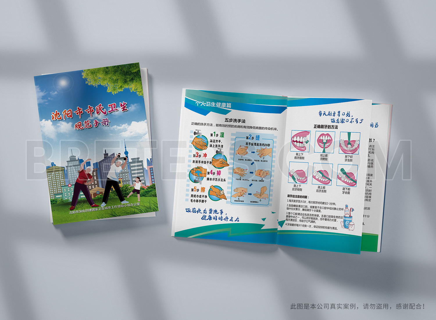 沈陽(yáng)創(chuàng)城衛(wèi)生手冊(cè)設(shè)計(jì)